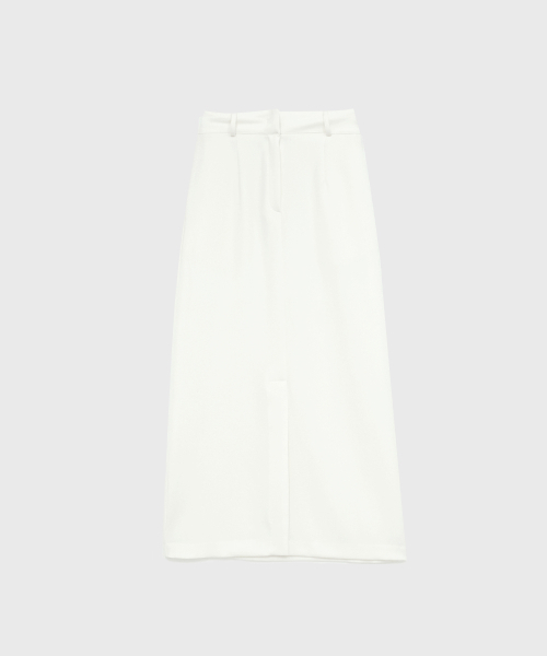320SHOWROOM（320ショールーム）の「Straight Long Slit Skirt Cream（スカート・レディース・その他・SMALL/MEDIUM）」の5枚目の写真