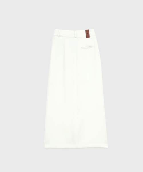 320SHOWROOM（320ショールーム）の「Straight Long Slit Skirt Cream（スカート・レディース・その他・SMALL/MEDIUM）」の6枚目の写真