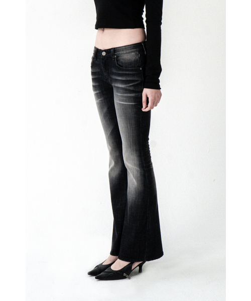 NIGHT WASHING DENIM PANTS BLACK（デニムパンツ）｜SYNERJYN