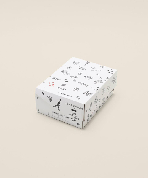 IENA ENFANT（イエナアンファン）の「【IFME/イフミー】別注スニーカー kids(15cm-21.5cm)（スニーカー・キッズ・シルバー/ブラック・21/20/19/18/17/16/15 ）」の18枚目の写真