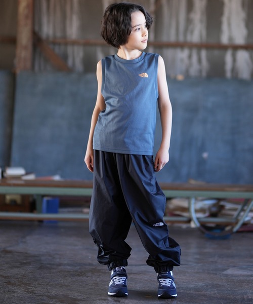THE NORTH FACE(ザノースフェイス)の「THE NORTH FACE ザ・ノース・フェイス タンクトップ NTJ12609(タンクトップ・キッズ・スモークグレー/グリーン/オレンジ・150cm/130cm/160cm/140cm)」の6枚目の写真
