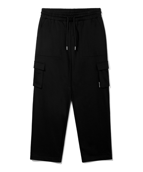 BAKKEN(バッケン)の「パティグカーゴワイドトレーニングパンツ BK8907_ブラック(スウェットパンツ・メンズ・ブラック・FREE)」の2枚目の写真