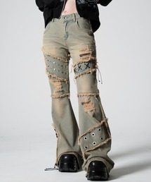 REFLEM（レフレム）の「『REFLEM/レフレム』フレアスキニーデニムパンツ（デニムパンツ）」