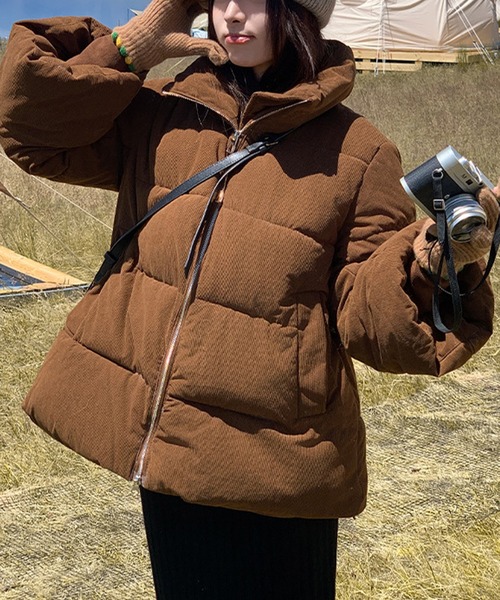 セール】コーデュロイ中綿ジャケット（ブルゾン）｜by LEGNA