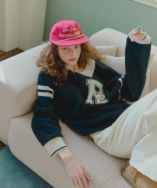 RONRON(ロンロン)の「LATE CHECK-OUT LETTERING BALL CAP RED(キャップ・レディース・その他・FREE)」の3枚目の写真