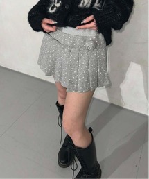 sedacle girl（セダクルガール）の「ドットプリーツミニスカート（スカート）」