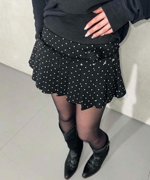 sedacle girl（セダクルガール）の「ドットプリーツミニスカート（スカート）」