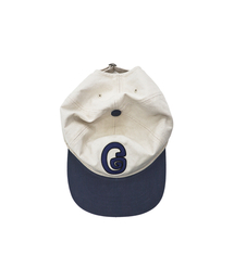1011GALLERY（ワンゼロワンワンギャラリー）の「G Logo Ball Cap - Cream/Navy（キャップ）」