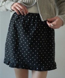 Birthday room | ドットフリルミニスカート/dot frill mini skirt(スカート)