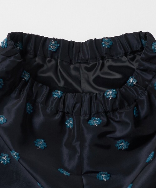 LOEFF(ロエフ)の「<LOEFF>ピンポンツリースポンジ ジャガード パンツ(その他パンツ・レディース・ネイビー・1/0)」の14枚目の写真