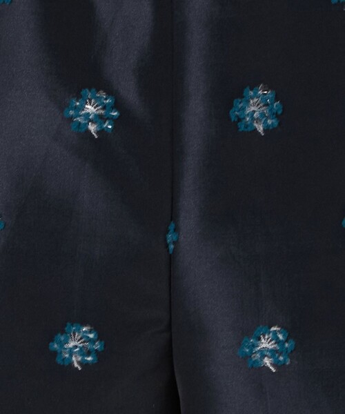 LOEFF(ロエフ)の「<LOEFF>ピンポンツリースポンジ ジャガード パンツ(その他パンツ・レディース・ネイビー・1/0)」の16枚目の写真