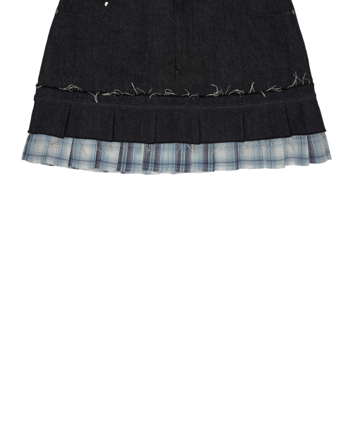 LUVISTRUE(ラヴイズトゥルー)の「SM DENIM MINI SKIRT(BLUE)(スカート・レディース・その他・FREE)」の10枚目の写真