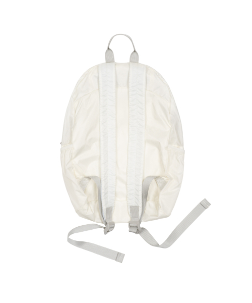 THECOLDESTMOMENT(ザコールデストモーメント)の「TCM mini logo packable backpack (cream)(バックパック/リュック・レディース・その他・ONE SIZE)」の3枚目の写真