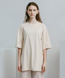 サイドラインオーバーサイズスリーブ(クリーム)