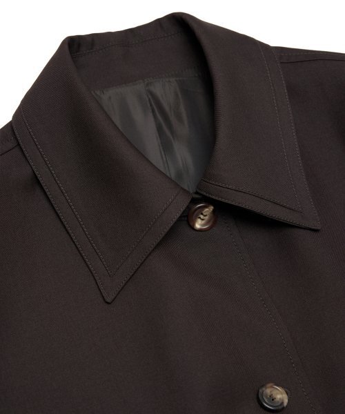YOUTH(ユース)の「Single Midi Jacket - Brown(トレンチコート・レディース・その他・S/M)」の9枚目の写真