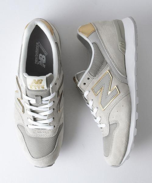 Another Edition（アナザーエディション）の「【WEB店舗限定】NEW BALANCE WR996/ ■NB WR996（スニーカー・レディース・ライトグレー/ネイビー・22.5cm/24.5cm/23.5cm）」の2枚目の写真
