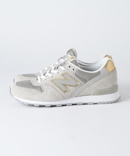 Another Edition（アナザーエディション）の「【WEB店舗限定】NEW BALANCE WR996/ ■NB WR996（スニーカー・レディース・ライトグレー/ネイビー・22.5cm/24.5cm/23.5cm）」の4枚目の写真