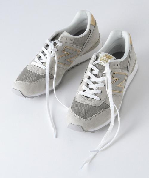 Another Edition（アナザーエディション）の「【WEB店舗限定】NEW BALANCE WR996/ ■NB WR996（スニーカー・レディース・ライトグレー/ネイビー・22.5cm/24.5cm/23.5cm）」の9枚目の写真