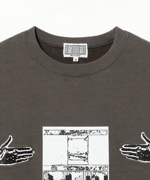 C.E(シーイー)の「C.E / FK ExpDwp LONG SLEEVE(Tシャツ/カットソー・メンズ・チャコールグレー・XL/L/M)」の3枚目の写真