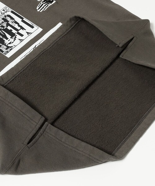C.E(シーイー)の「C.E / FK ExpDwp LONG SLEEVE(Tシャツ/カットソー・メンズ・チャコールグレー・XL/L/M)」の6枚目の写真