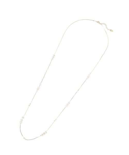 YECCA VECCA（イェッカヴェッカ）の「パールMIXロングネックレス（ネックレス・レディース・シルバー/ゴールド・FREE）」の12枚目の写真