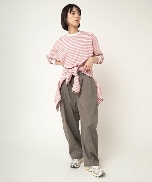 RNA-N(アールエヌエーエヌ)の「R4438 コットンリネンストレッチバルーンパンツ(その他パンツ・レディース・オフホワイト/グレー/ブラック・FREE)」の20枚目の写真