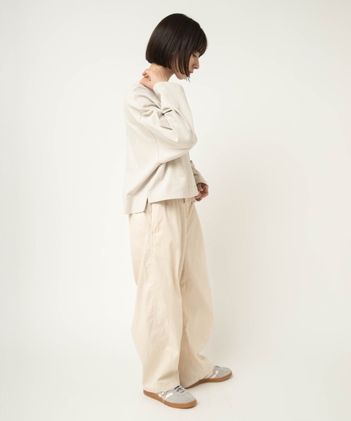 RNA-N(アールエヌエーエヌ)の「R4438 コットンリネンストレッチバルーンパンツ(その他パンツ・レディース・オフホワイト/グレー/ブラック・FREE)」の16枚目の写真