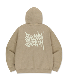 TAG HOODIE - MELANGE BEIGE