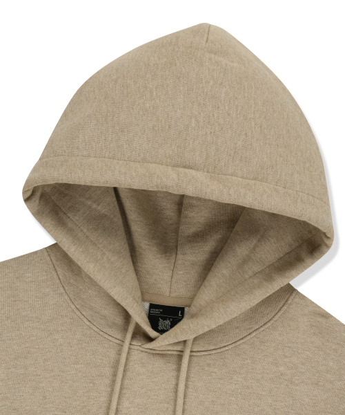 BROWNBREATH(ブラウンブレス)の「TAG HOODIE - MELANGE BEIGE(パーカー・レディース・その他・SMALL/MEDIUM/LARGE/X-LARGE)」の3枚目の写真