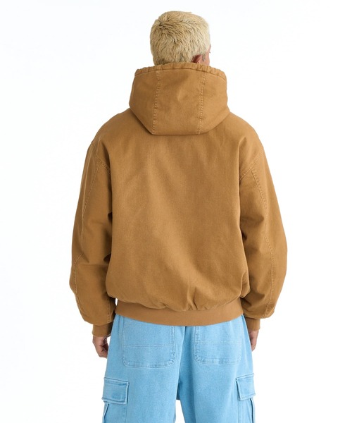 DC SHOES（ディーシーシューズ）の「DC SHOES メンズ 26 HOODED JACKET フーディジャケット アウター【2026年春夏モデル】/DCジップアップパーカー・フーディー（ブルゾン・メンズ・インディゴブルー/マルチ/ライトブルー/キャメル/ライトインディゴブルー・LARGE/X-LARGE/MEDIUM/SMALL）」の11枚目の写真