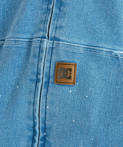 DC SHOES（ディーシーシューズ）の「DC SHOES メンズ 26 HOODED JACKET フーディジャケット アウター【2026年春夏モデル】/DCジップアップパーカー・フーディー（ブルゾン・メンズ・インディゴブルー/マルチ/ライトブルー/キャメル/ライトインディゴブルー・LARGE/X-LARGE/MEDIUM/SMALL）」の6枚目の写真