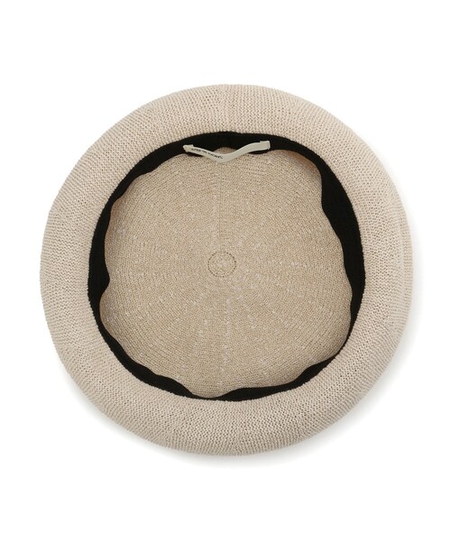 SHOO・LA・RUE（シューラルー）の「スプリングベレー（ハンチング/ベレー帽・レディース・ライトベージュ/ライトグレー/ブラック・00）」の7枚目の写真
