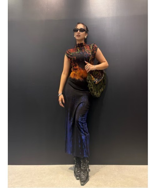 Desigual × Christian Lacroix｜ラクロワコラボエスニックロングドレス