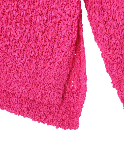 Editt by YECCA VECCA（エディットバイイェッカヴェッカ）の「ルーズニットプルオーバー（ニット/セーター・レディース・ピンク/その他7/アイボリー・FREE）」の13枚目の写真