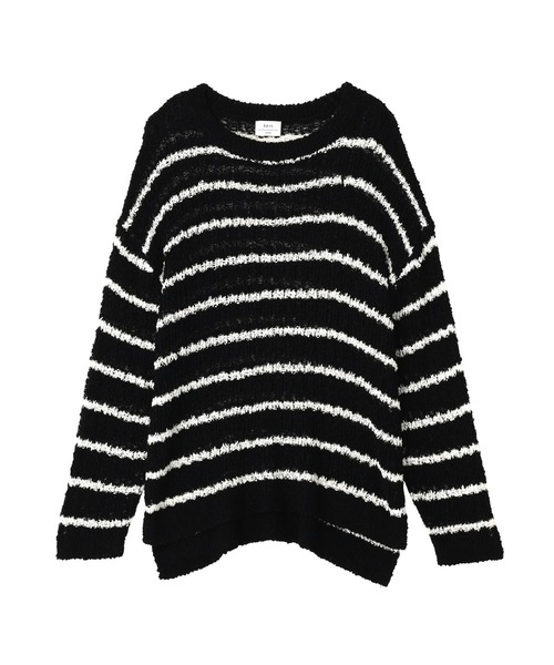 Editt by YECCA VECCA（エディットバイイェッカヴェッカ）の「ルーズニットプルオーバー（ニット/セーター・レディース・ピンク/その他7/アイボリー・FREE）」の15枚目の写真