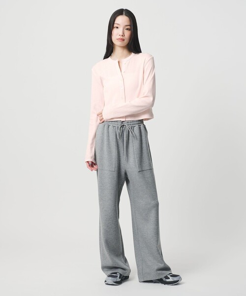 BEAUTY&YOUTH UNITED ARROWS(ビューティーアンドユースユナイテッドアローズ)の「コットン パターンメッシュ カーディガン ウォッシャブル(カーディガン/ボレロ・レディース・ピンク/ホワイト/ブラック/グレー系・FREE)」の16枚目の写真