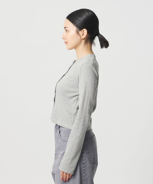 BEAUTY&YOUTH UNITED ARROWS(ビューティーアンドユースユナイテッドアローズ)の「コットン パターンメッシュ カーディガン ウォッシャブル(カーディガン/ボレロ・レディース・ピンク/ホワイト/ブラック/グレー系・FREE)」の18枚目の写真