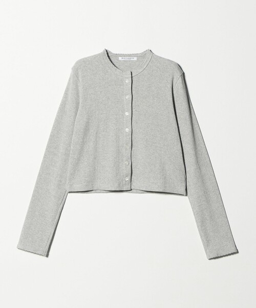 BEAUTY&YOUTH UNITED ARROWS(ビューティーアンドユースユナイテッドアローズ)の「コットン パターンメッシュ カーディガン ウォッシャブル(カーディガン/ボレロ・レディース・ピンク/ホワイト/ブラック/グレー系・FREE)」の20枚目の写真