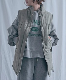 中綿ベスト ダウンベスト ロング」に該当するレディースファッション