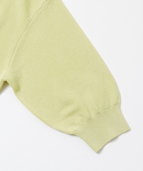 ITEMS URBANRESEARCH（アイテムズ アーバンリサーチ）の「Vネックハーフスリーブニットカーディガン（カーディガン/ボレロ・レディース・シルバー/ブラウン/イエロー系その他・FREE）」の10枚目の写真