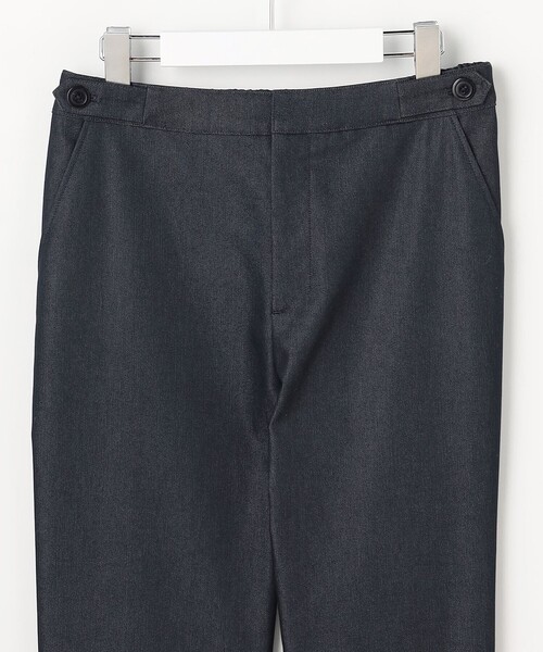 J.PRESS(ジェイプレス)の「【WEB限定カラーあり】TCシャンブレーサテンST テーパード パンツ(その他パンツ・レディース・ダルブルー系/ベージュ系/ブルー系/黄土色系/ブラウン系/ダークブラウン系・T13/T17/T15)」の9枚目の写真