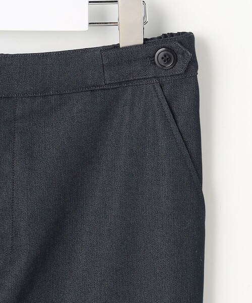 J.PRESS(ジェイプレス)の「【WEB限定カラーあり】TCシャンブレーサテンST テーパード パンツ(その他パンツ・レディース・ダルブルー系/ベージュ系/ブルー系/黄土色系/ブラウン系/ダークブラウン系・T13/T17/T15)」の10枚目の写真