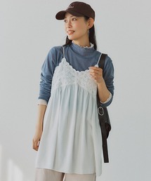 studio CLIP | バテンレースキャミソールチュニックワンピース(チュニック)