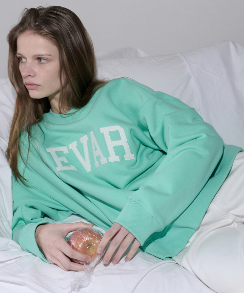 LEVAR(レバー)の「Levar Crewneck Sweatshirt - Apple Green(スウェット・レディース・その他・FREE)」の3枚目の写真