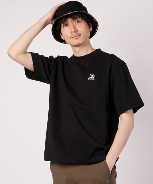 Arnold Palmer（アーノルドパーマー）の「ヘビーウエイト 天竺 シェア 半袖Tシャツ（Tシャツ/カットソー・レディース・ベージュ/ブラック/ピンク/ホワイト・M/S/XS/LL/L）」の2枚目の写真