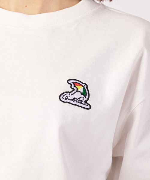 Arnold Palmer（アーノルドパーマー）の「ヘビーウエイト 天竺 シェア 半袖Tシャツ（Tシャツ/カットソー・レディース・ベージュ/ブラック/ピンク/ホワイト・M/S/XS/LL/L）」の22枚目の写真