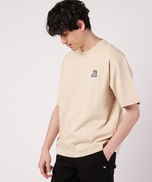 Arnold Palmer（アーノルドパーマー）の「ヘビーウエイト 天竺 シェア 半袖Tシャツ（Tシャツ/カットソー・レディース・ベージュ/ブラック/ピンク/ホワイト・M/S/XS/LL/L）」の13枚目の写真
