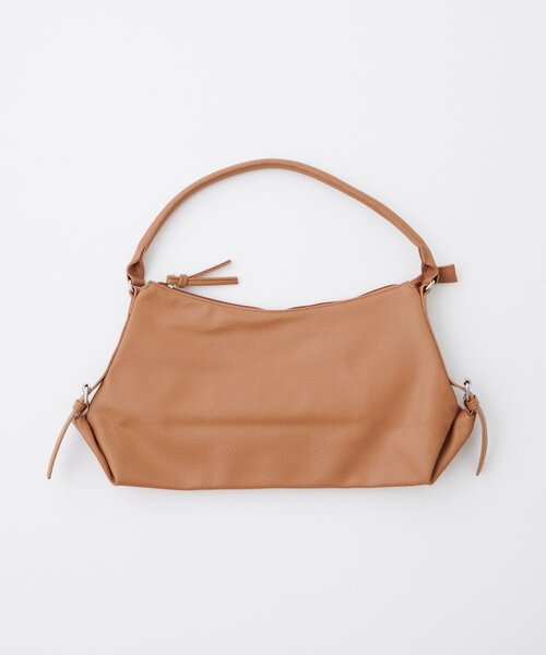 DISCOAT(ディスコート)の「サイドベルトホーボーバッグ(ハンドバッグ・レディース・キャメル/ベージュ/ブラック・FREE)」の14枚目の写真