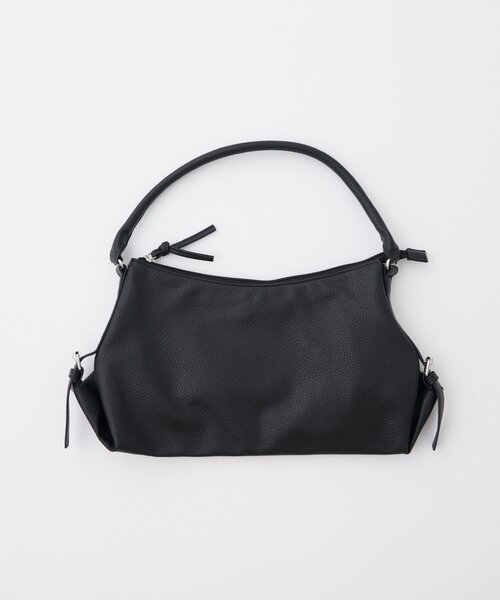 DISCOAT(ディスコート)の「サイドベルトホーボーバッグ(ハンドバッグ・レディース・キャメル/ベージュ/ブラック・FREE)」の15枚目の写真