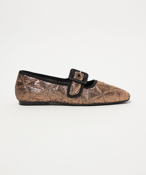 SY UNITED ARROWS(シーユナイテッドアローズ)の「<SY>ソフトメリージェーンMT フラット10↑(バレエシューズ・レディース・シルバー/ゴールド・22cm/22.5cm/23cm/23.5cm/24cm/24.5cm/25cm)」の5枚目の写真